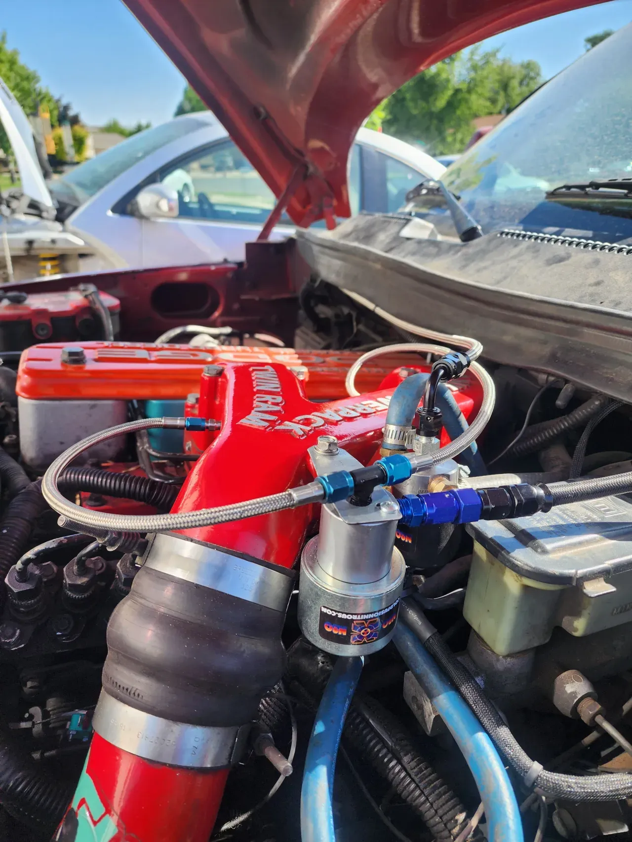 Custom-built nitrous system components