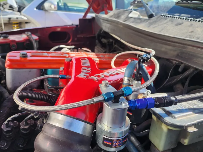 Nitrous bottles ready for service